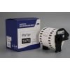 Brother Compatible DK-22205 Continuous Paper Label Roll 62mm Black on White
