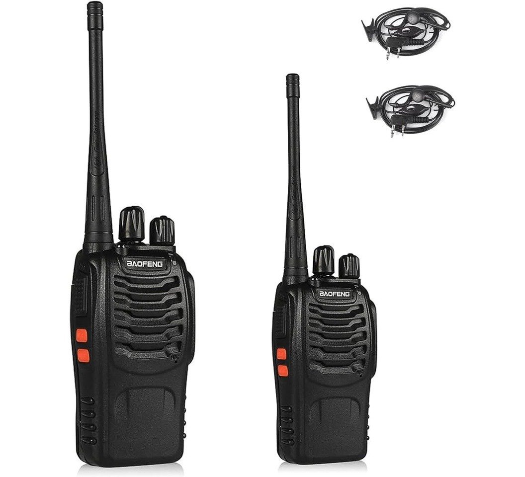 BaoFeng BF-888S Walkie Talkie Portable Two-Way Radio (2pcs)
