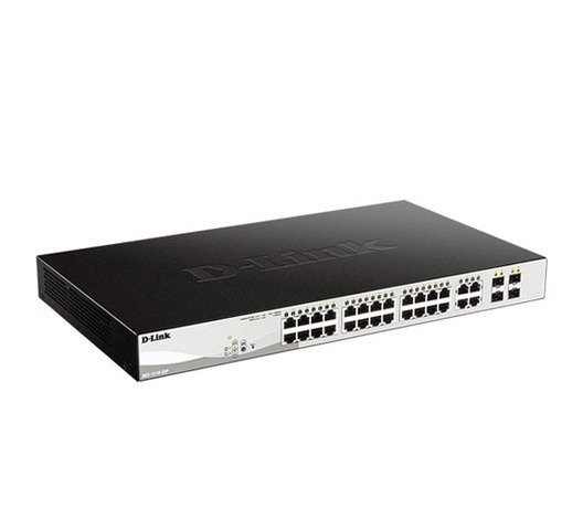 D-Link 16-Port Gigabit Long Range PoE+ Smart Switch DGS-F1210-18PS