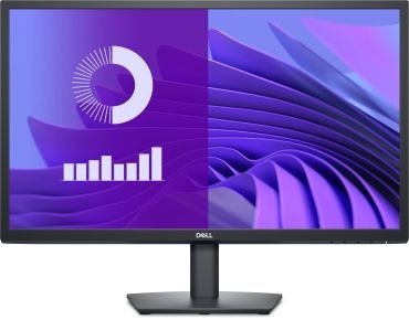 Dell E2425H 23.8" FHD Monitor – VGA and DisplayPort Connectivity, Black