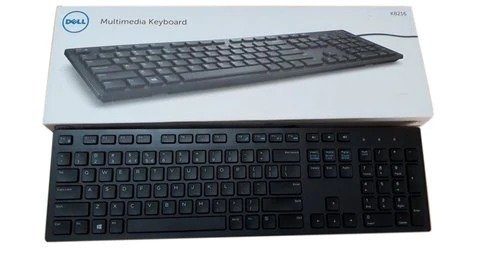 Dell KB216 USB Multimedia Keyboard – Wired, Black