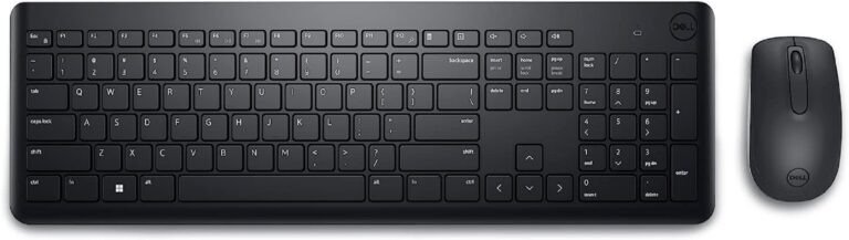 Dell KM3322W Wireless Keyboard and Mouse – Black