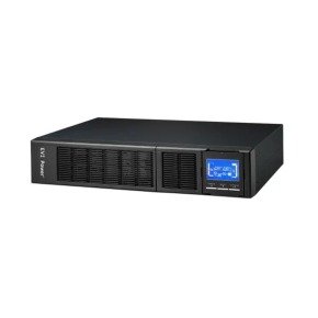 EVI 1000VA / 900W Rack Mount Online Single Phase UPS with Double Conversion, LCD Display, and Advanced Battery Management – 8 IEC C13 Outlets (EP-UPS1000UC13OR)