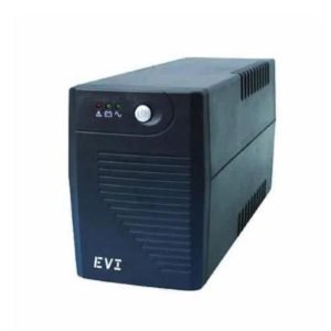 EVI 1100VA / 600W Line Interactive UPS with LCD Display, Monitoring Software, and AVR – 4 Universal Outlets (EP-UPS1100UU2IE-UK)