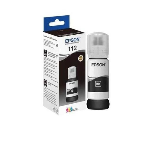 Epson 112 Black Ink Cartridge, 127ml – Compatible with L- and M-Series Printers