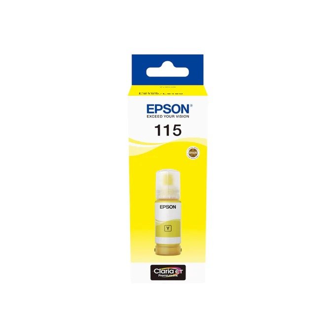Epson 115 Yellow Ink Cartridge, 70ml – Compatible with L-Series Printers
