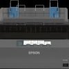 Epson LQ-350 Dot Matrix Printer, 24-Pin, 80 Columns, USB, Parallel, RS-232