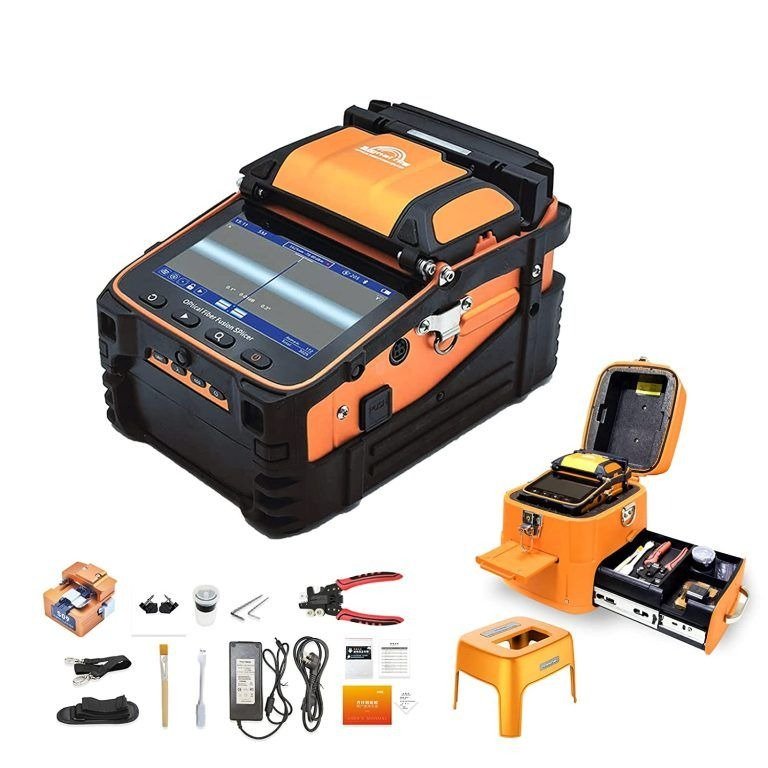 Fiber Fusion Splicing Machine Signal Fire AI-9 Core Alignment Splicer