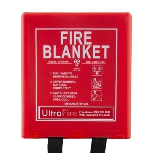 Fire Blanket in PVC Package 1.2m x 1.2m
