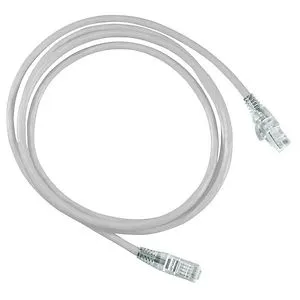 GIGANET UTP Cat6A 26 AWG LSZH 1M Grey Patch Cord GN-C6A-UTP-01M-GR-26