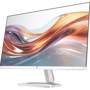 HP 524sa Series 5 23.8" FHD Monitor – White, Integrated Speakers, HDMI & VGA