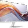 HP 527sa Series 5 27" FHD Monitor – White, Integrated Speakers, Dual HDMI & VGA The HP 527sa Series 5 27-inch FHD Monitor delivers immersive visuals and built-in audio for an all-in-one workspace solution. Featuring a large Full HD display, integrated speakers, and versatile connectivity including dual HDMI 1.4 ports, VGA, and audio in/out jacks, this monitor is ideal for office, home, or educational use. Its sleek white design and high-quality display ensure an enhanced viewing experience, whether for professional tasks, video calls, or multimedia entertainment. Product Features Large Full HD Display 27-inch Full HD (1920 x 1080) screen provides crisp, detailed visuals suitable for work, media, and entertainment. Integrated Audio Built-in speakers and 3.5 mm audio input/output ports deliver clear sound without requiring external speakers, perfect for meetings and multimedia. Flexible Connectivity Supports multiple devices with dual HDMI 1.4 ports, VGA input, and audio jacks, ensuring seamless connections to laptops, desktops, and other media sources. Sleek Modern Design White color with minimalistic styling fits elegantly in any office or home environment, enhancing workspace aesthetics. Reliable Performance Engineered for smooth visuals, consistent display quality, and responsive performance for professional and personal use. Product Specifications • Screen Size: 27 inches • Resolution: Full HD (1920 x 1080) • Color: White • Audio: Integrated speakers • Connectivity: o 1 VGA port o 2 HDMI 1.4 ports o 1 3.5 mm audio out jack o 1 3.5 mm audio in jack • Series: HP 527sa Series 5 • Model Number: 94F48AS • Display Type: LED-backlit LCD • Aspect Ratio: 16:9