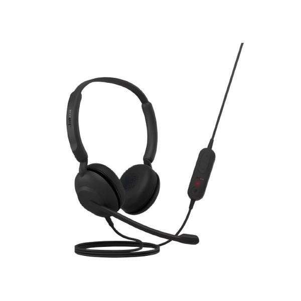 Jabra Evolve 10 USB-A Wired Stereo Headset with Noise-Canceling Microphone and Leatherette Ear Cushions - 2699-820-109