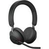 Jabra Evolve2 65 Flex Wired/Wireless Bluetooth Stereo Headset with Active Noise-Canceling Microphones, Microsoft Teams Certified, USB-A + Link380a Adapter - 26699-999-999