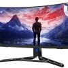 Lenovo Legion R34w-30 34" WQHD Curved Gaming Monitor 180Hz 21:9 – 67C7GACBUK