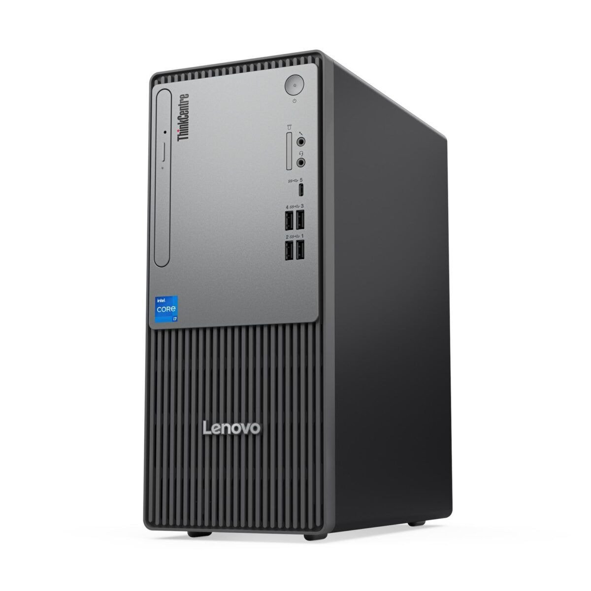 Lenovo ThinkCentre Neo 50t Gen 5 Tower Desktop – Intel Core i5 14400, 8GB DDR5, 512GB NVMe SSD, No OS (12UD00BYUM)
