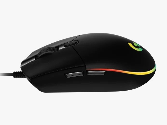 Logitech G102 LIGHTSYNC RGB Gaming Mouse – Black (910-005823)