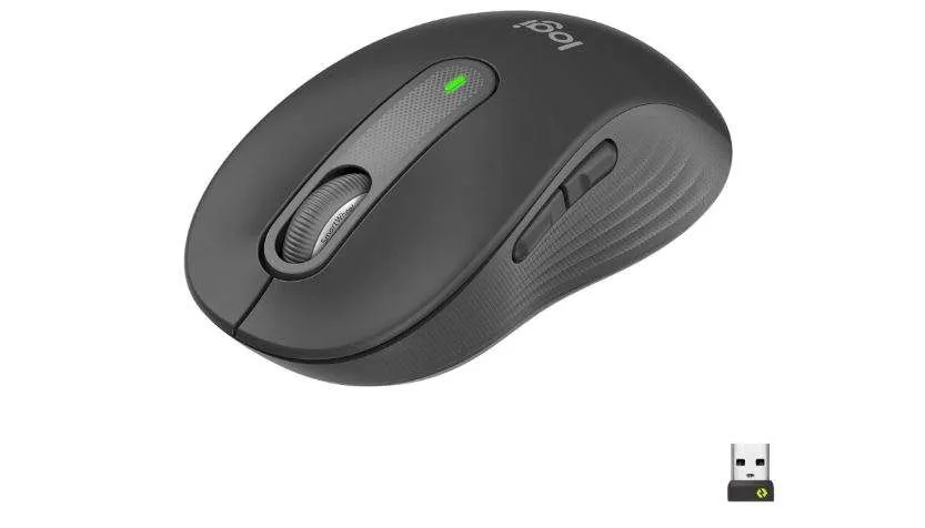 Product Specifications Model: Logitech M650 Signature Wireless Mouse (910-006253) Color: Graphite Connectivity: Wireless 2.4 GHz USB Battery: 1 AA battery (included) Wireless Range: Up to 10 meters Sensor: Optical, adjustable DPI Dimensions: 114 x 66 x 39 mm Weight: 102 g approx Compatibility: Windows 7 or later, macOS 10.5 or later, Linux Kernel 2.6+, Chrome OS