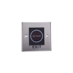 Metallic Exit Button Non-Touch – Contactless Door Release for Access Control