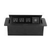 Nexa Multifunction Flip-up Socket (Black)