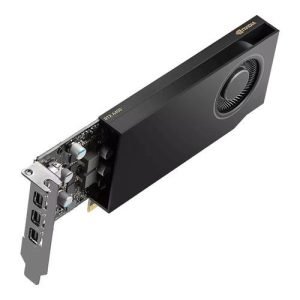 PNY RTX A400 4GB GDDR6 Professional Graphics Card – 4x Mini DisplayPort 1.4a, 250W PSU Recommended