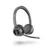 Poly Voyager 4320-UC Wireless Bluetooth Stereo Headset with Noise-Canceling Microphones, Microsoft Teams Certified, USB-A BT700 Adapter - 76U49AA