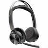 Poly Voyager Focus 2 Wired/Wireless Bluetooth Stereo Headset with Active Noise-Cancelling Microphones, Microsoft Teams Certified, USB-C + BT700C with USB-C/A Adapter - 9T9J4AA