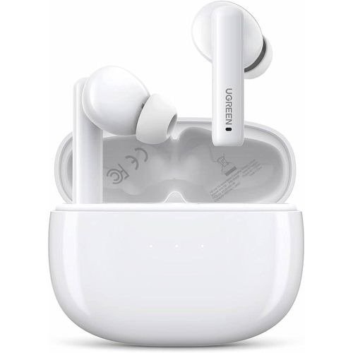 UGREEN HiTune T3 Pro Active Noise-Cancelling Wireless Earbuds White WS206 Bluetooth 5.2 ANC Earphones