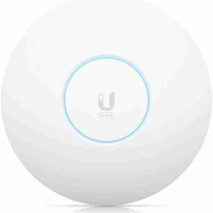 UniFi 6 Enterprise AP, 2.4/5/6 GHz, 802.3at, Ceiling-Mounted (U6-Enterprise)