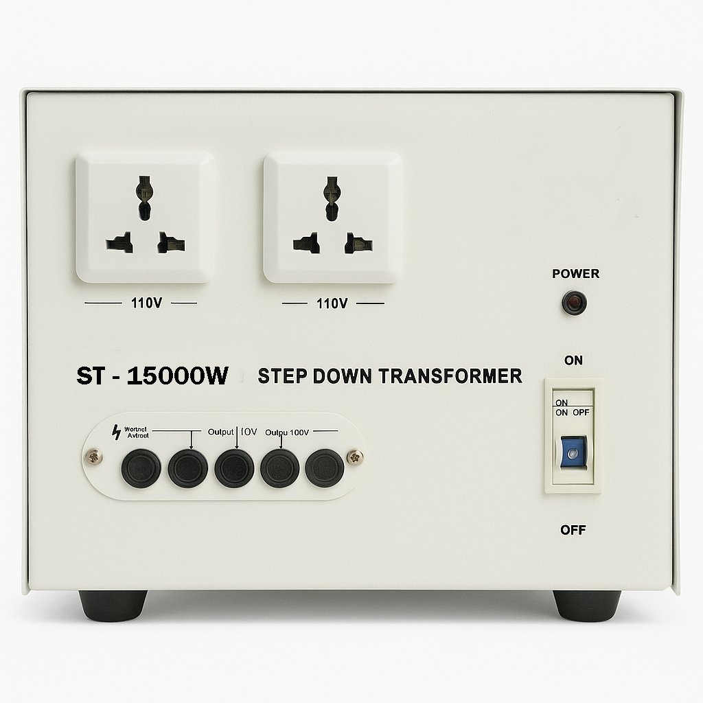 15000 Watts Step Down Transformer 220V to 110V Voltage Converter for Appliances and Electronics