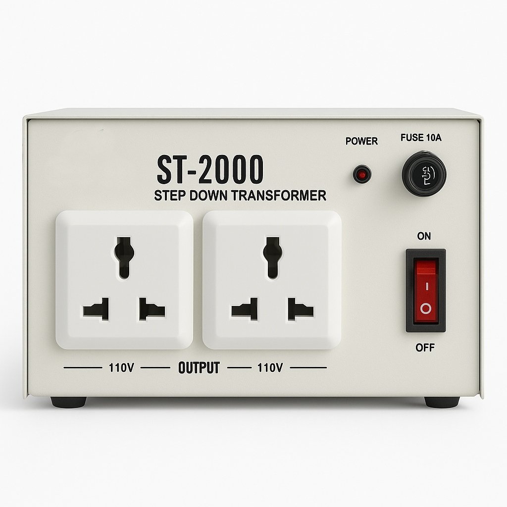 2000 Watts Step Down Transformer 220V to 110V Voltage Converter for Appliances and Electronics