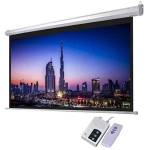 Auto Electric Projector Screen 243 x 243 cm (96 x 96 inches)