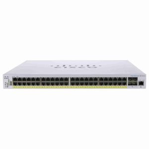 Cisco Business CBS350-48P-4G 48-Port Gigabit PoE Managed Network Switch