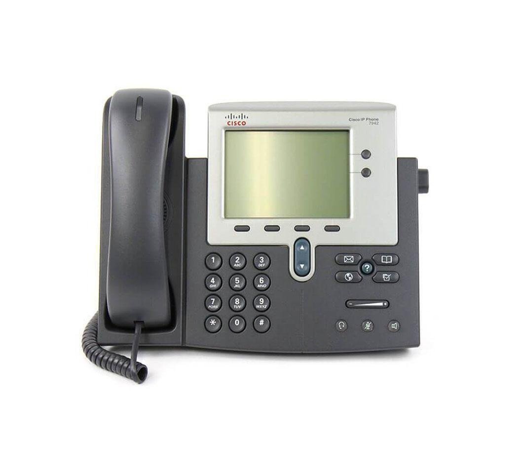 Cisco CP-7942G Unified IP Phone for Business VoIP Communication