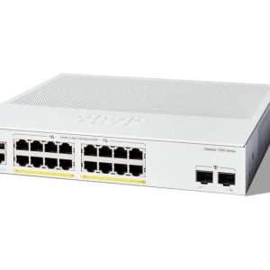 Cisco Catalyst C1300-16P-2G 16-Port Gigabit PoE Switch with 2x1G SFP