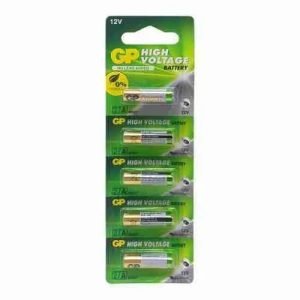 GP 12V 27A High Voltage Alkaline Battery for Remote Controls and Security Devices