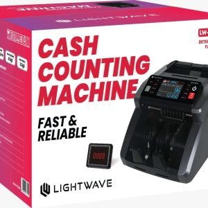 LW-CCM-801 Lightwave Touchscreen 1 CIS Cash Counting Machine with External Display