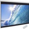 LW EPS-240E Electric Projector Screen 240 x 240 cm (94 x 94 inches)