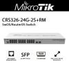 MikroTik CRS326‑24G‑2S+RM MikroTik CRS326-24G-2S+RM 24 Port Gigabit Switch with 2 x SFP+ Uplinks