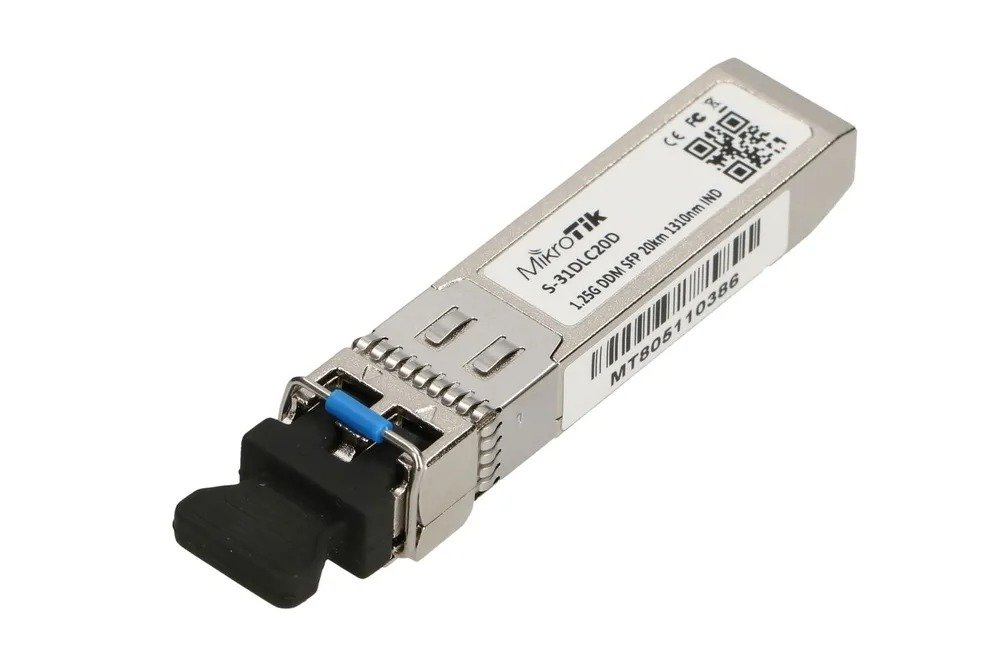 MikroTik MikroTik S-31DLC20D SFP 1.25G Module 20 km Single Mode