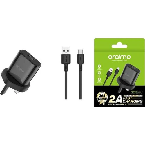 Oraimo OCW-U65S+C53 Type-C Fast Charger Kit