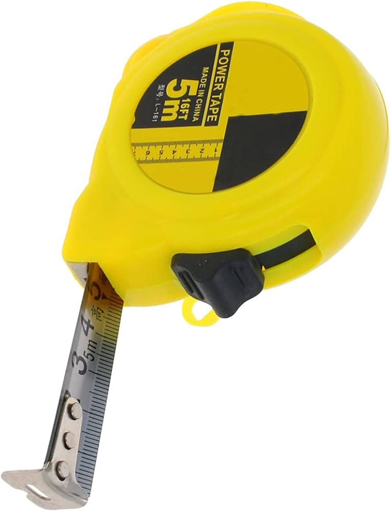 Retractable Tape Measure Ruler 5M for Precise Measurements