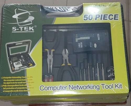 S-TEK Networking Toolkit 50 Piece Professional Network Installation Tool Kit
