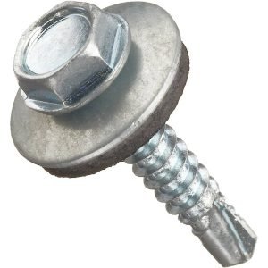 Self Drilling Hex Screw with Rubber Gasket 5.5 x 1½ (200pcs)
