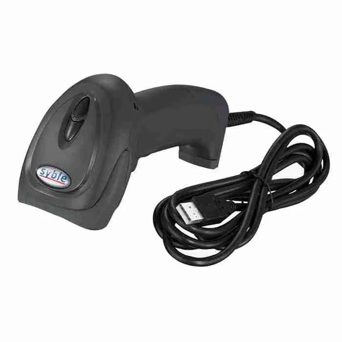 Product Specifications Product type: Handheld 1D barcode scanner Scanning technology: Laser or CCD scanning engine Supported barcodes: EAN-13, EAN-8, UPC-A, UPC-E, Code 39, Code 128, Codabar and Interleaved 2 of 5 Interface: USB Scan mode: Manual trigger Compatibility: Windows systems, POS terminals and inventory management software Construction: ABS plastic housing Application areas: Retail, warehouses, libraries, offices and logistics operations