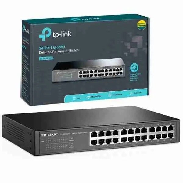 TP-Link TL-SG1024D 24-Port Gigabit Desktop/Rackmount Switch