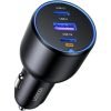 UGREEN 130W 3-Port Fast Car Charger - EC705