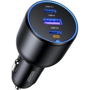 UGREEN 130W 3-Port Fast Car Charger - EC705