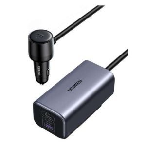 UGREEN 150W 4-Port GaN Fast Car Charger - EC706