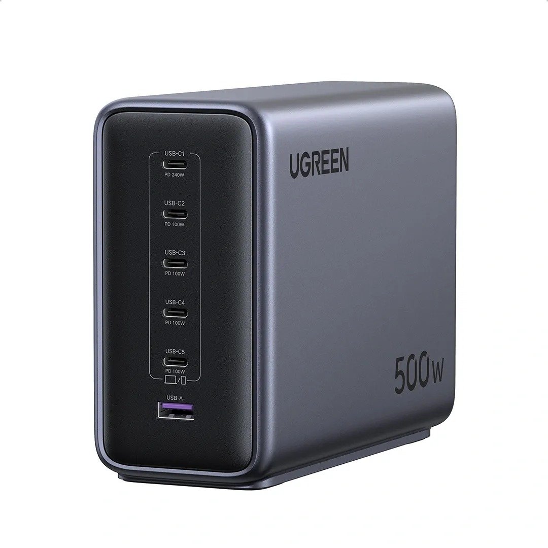UGREEN GaN 500W Desktop Fast Charger 6-Port UK X759